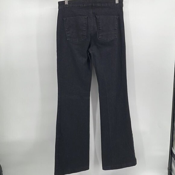 j Brand stretch tailored flare jeans in shade grey black sz 28 - Picture 11 of 12